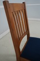 65271: STICKLEY Mission Oak Slat Back Side Chair