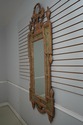 69630: Venetian Style Ribbon Carved Top Tall Mirro