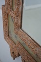 69630: Venetian Style Ribbon Carved Top Tall Mirro