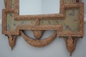 69630: Venetian Style Ribbon Carved Top Tall Mirro