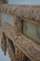 69630: Venetian Style Ribbon Carved Top Tall Mirro