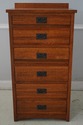 69604: MICHAELS Mission Oak 6 Drawer Lingerie Ches