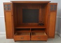 69662: STICKLEY Arts & Crafts Mission TV Cabinet