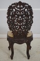 69622: JOHN BELTER Style Ornately Carved Mahogany 