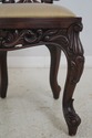 69622: JOHN BELTER Style Ornately Carved Mahogany 
