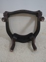 69622: JOHN BELTER Style Ornately Carved Mahogany 
