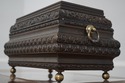 F69608: Ornately Carved Regency Style Lidded Box