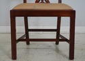 L69564: Set of 8 MAITLAND SMITH Chippendale Mahoga