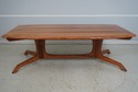 L69650: M.RILEY Studio Crafted Tiger Maple Table &