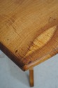 L69650: M.RILEY Studio Crafted Tiger Maple Table &