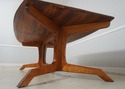 L69650: M.RILEY Studio Crafted Tiger Maple Table &