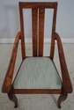L69650: M.RILEY Studio Crafted Tiger Maple Table &