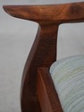 L69650: M.RILEY Studio Crafted Tiger Maple Table &