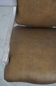 69555: Pair French Modern Design Silver Custom Arm