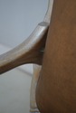 69555: Pair French Modern Design Silver Custom Arm