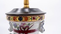 F69642: Chinoiserie Porcelain Urn Jar Table Lamp