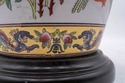 F69642: Chinoiserie Porcelain Urn Jar Table Lamp