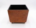 LF69618: DECORATIVE CRAFTS Burl Wood LKidded Box O
