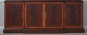 60699EC: CRAFTIQUE Large Mahogany Breakfront China