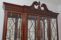 60699EC: CRAFTIQUE Large Mahogany Breakfront China