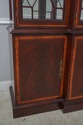 60699EC: CRAFTIQUE Large Mahogany Breakfront China