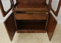 L56356EC: BAKER Inlaid Walnut 2 Door China Display