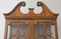 L56356EC: BAKER Inlaid Walnut 2 Door China Display