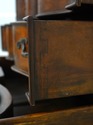L73842: THEODORE ALEXANDER Burl Walnut French Comm