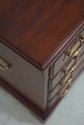 73859: HENKEL HARRIS Cherry 4 Drawer Chairside Che