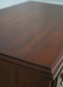 73859: HENKEL HARRIS Cherry 4 Drawer Chairside Che