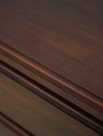 73859: HENKEL HARRIS Cherry 4 Drawer Chairside Che