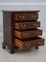 73732: Pair Of STICKLEY Mahogany Inlaid 4 Drawer N