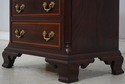 73732: Pair Of STICKLEY Mahogany Inlaid 4 Drawer N