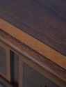 73732: Pair Of STICKLEY Mahogany Inlaid 4 Drawer N