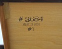 73732: Pair Of STICKLEY Mahogany Inlaid 4 Drawer N