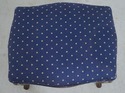 73864: Louis XV French Style Carved Footstool w. U