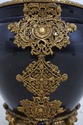 F73918: French Empire Style Bronze Mounted Porcela