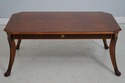 L73880: FRANCESCO MOLON Inlaid Burl Wood Neoclassi