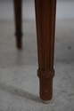 L73939: Vintage French Louis XVI Carved Walnut Par
