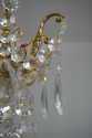 F73566: French Style Crystal & Brass 12 Arm Chande