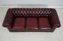 L73984: English Style Leather Tufted Chesterfield 