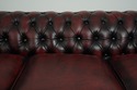 L73984: English Style Leather Tufted Chesterfield 