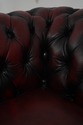 L73984: English Style Leather Tufted Chesterfield 