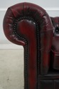 L73984: English Style Leather Tufted Chesterfield 