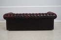 L73984: English Style Leather Tufted Chesterfield 