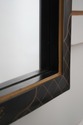 73963: Chinoiserie Decorated Black Frame Vintage M