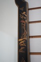 73963: Chinoiserie Decorated Black Frame Vintage M