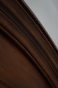 73946: Large Distressed Walnut Beveled Glass Pier 