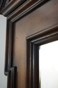 73946: Large Distressed Walnut Beveled Glass Pier 