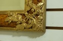 52506EC: Gold Leaf & Faux Painted Beveled Glass Re